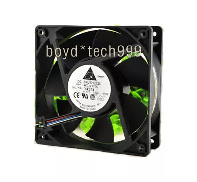 Connector Cooling Fan For DELTA AFC1212DE 120*120*38MM 12V 1.6A 12CM 5Pin DELL - Image 1 of 4