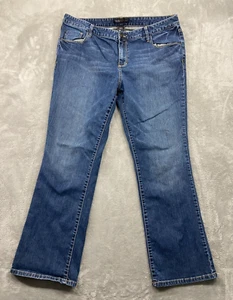 Mossimo Jeans Women's 16W Blue Outdoors Denim Bootcut Stretch Workwear 38x30 - Picture 1 of 11