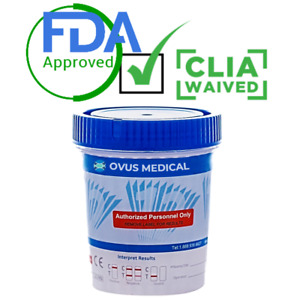 8-Panel Drug Test Kits (PK/10 cups)  -  Same Day Shipping M-F  Ovus Medical*