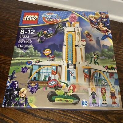 LEGO DC Super Hero Girls High School Poison Ivy Supergirl RETIRED New Box 41232 - Image 1 of 4