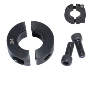 Clamp Collar Double Split 1/4 3/8 1/2 5/8 3/4 7/8 1" Shaft Collar Clamp Type - Picture 1 of 12