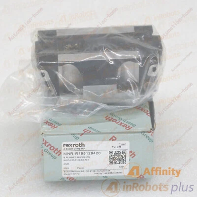 R165129420 REXROTH RUNNER BLOCK BALL BEARING spot stock #YP1 1PC - Image 1 of 4