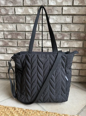 KATE SPADE ELLIE подгузник сумка женщин выстеганная нейлона сумка с короткими ручками черный общего назначения Baby - Изображение 1 из 4