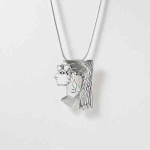 Picasso Pendant Paula Bolton 925 Silver Symbol Jewelry NEW - Picture 1 of 2