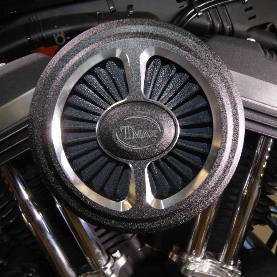Thundermax Ballistic 2-Bar Air Cleaner Wrinkle Black Harley Street XG 15-21 - Изображение 1 из 1