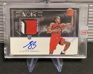 2021 Noir Scottie Barnes Rookie Patch Autographs 50/99 #361 Raptors Sealed MH