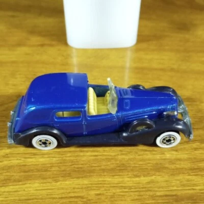 Caddy clásico Hot Wheels Classics '35 azul oscuro Whitewall WW Malasia 1986 Foto 1 de 4