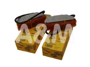 2x Blinker VW Golf II bis Bj. 8/89 (schmale Stoßstange), GELB, HELLA - Picture 1 of 1