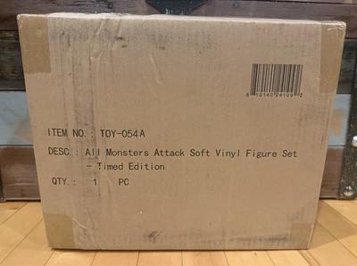 Mondo Godzilla All Monsters Attack Sofubi Soft Vinyl Figure Set Timed Edition - Image 1 of 2