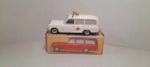 TEKNO DENMARK MERCEDES 220 ambulance 731 / 32 white vintage car 1/43 - Picture 1 of 21