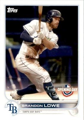 2022 Topps Opening Day - Brandon Lowe #12 - Image 1 of 2