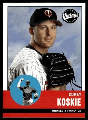 2001 Upper Deck Vintage Corey Koskie Minnesota Twins #125 - Image 1 of 2