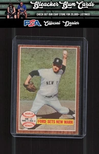 1962 Topps 235 World Series Game #4 - Ford Sets New Mark - Picture 1 of 2