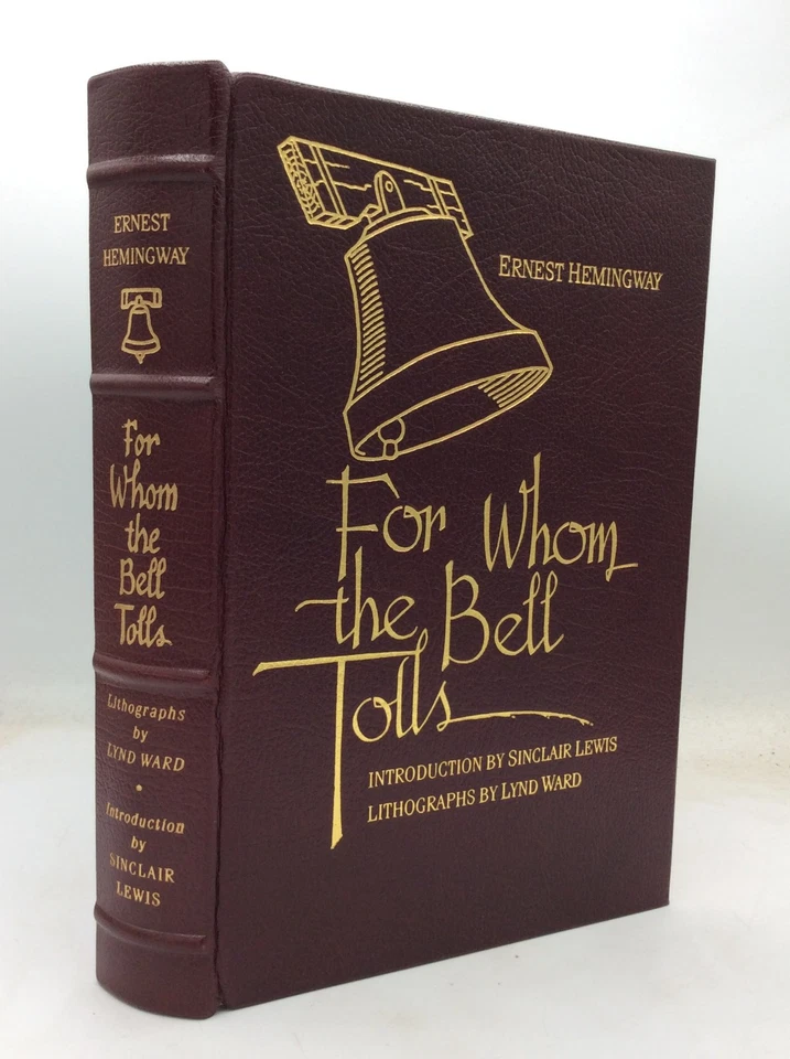 FOR WHOM THE BELL TOLLS - Ernest Hemingway - 1968 - Easton Press - Illustrated - — 第 1/1 张图片