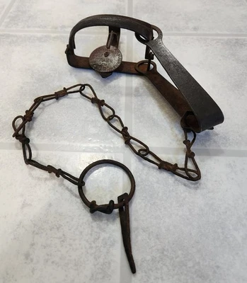 Vintage Victor Kenwood NY No. 1 Single Long Spring Trap - Image 1 of 4