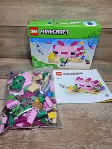 LEGO Minecraft Das Axolotl Haus 21247 komplett - Bild 1 von 4
