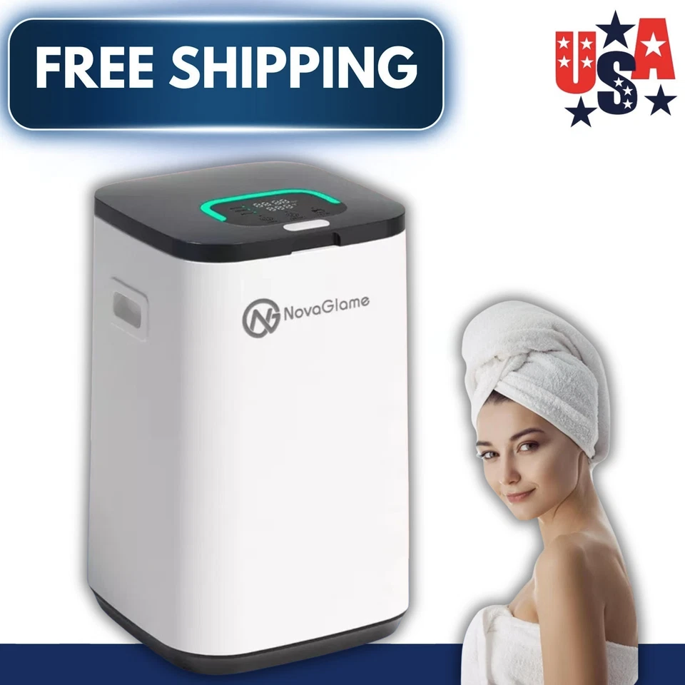 Cubo calentador de toallas caliente grande para spa, baño salón temporizador automático pantalla de lujo Foto 1 de 4