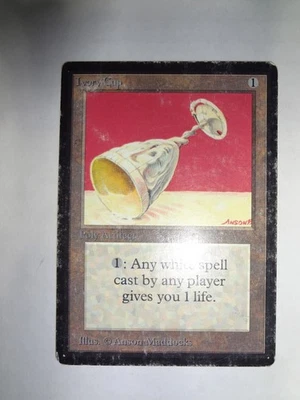 MTG MAGIC THE GATHERING CARD ORIGINAL BETA LIMITED ARTIFACT IVORY CUP VINTAGE T1 - Image 1 of 2