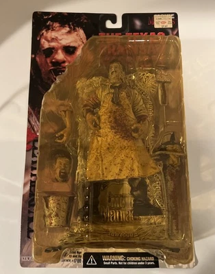 McFarlane Toys Movie Maniacs 1 Texas Chainsaw Massacre Leatherface (Bloody Var.) Foto 1 de 4