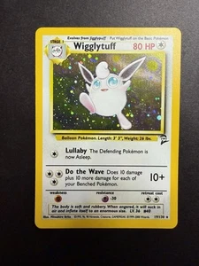 Wigglytuff 19/130 Holo-Rare - Base Set 2 - NM - Pokémon TCG - Picture 1 of 2