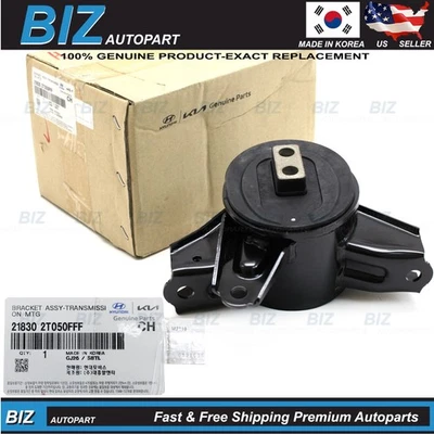 Soporte de transmisión manual genuino para 11-13 Hyundai Sonata Kia Optima 2.4L 21830-2T050 Foto 1 de 4