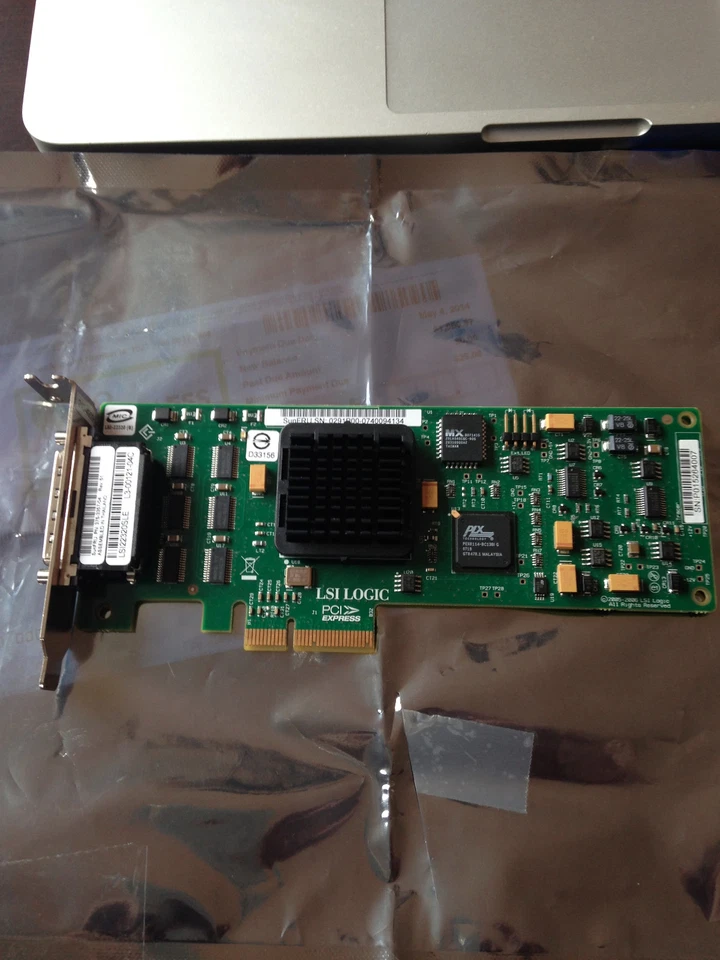 SUN Oracle LSI LSI22320SLE Dual Channel Ultra320 LVD SCSI PCI CARD 375-3357-04 - Image 1 of 1