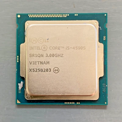 Intel Core i5-4590S 3.00GHz LGA 1150/Socket H3 6MB Quad-Core CPU Processor SR1QN - Image 1 of 2