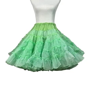 Kroening Fashion Magic Vintage Tüll Petticoat grün Reifrock Rockabilly Rock - Bild 1 von 6