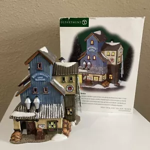 Department 56 New England Village Hutchinson ascensore per cereali Natale 56660 - Foto 1 di 15