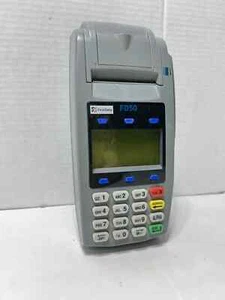 FIRST DATA FD50 CREDIT CARD TERMINAL No Power Cable - Picture 1 of 11
