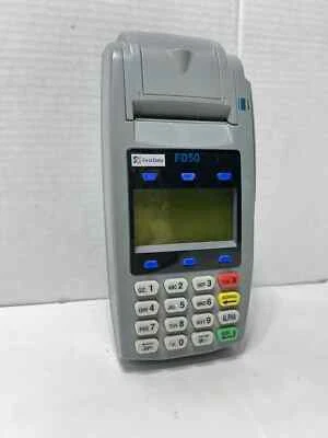 FIRST DATA FD50 CREDIT CARD TERMINAL No Power Cable - Image 1 of 4