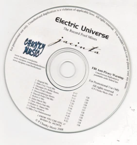 Jacinta Electric Universe Limited Edition Remixes CD Julian Marsh, Mike Cruz - Foto 1 di 1