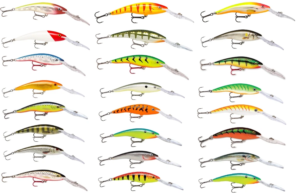 Rapala Deep Tail Dancer Trolling Wobbler 11cm 22g 31 Farben Schleppwobbler Balsa - Bild 1 von 1