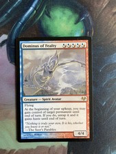 mtg  DOMINUS OF FEALTY x 1  rare card