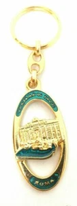Trevi Fountain Rome Souvenir Keychain, Made in Italy - Picture 1 of 1