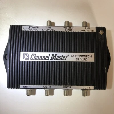 Channel Master Multi Switch Model # 63141FD - Image 1 of 4