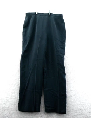 Traje Kasper Pantalones 10 Mujer 32x32 Azul Oscuro Pull On Traje de Vestido 32 x 32 De Colección Foto 1 de 4