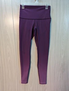 Lululemon Women Align High-Rise Pant 28" Spray Ombre Purple Leggings  Size 8 - Picture 1 of 12