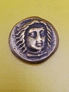 RARISSIMA MONETA ANTICA ROMANA ARGENTO TÉTRADRACME DENARI COIN 100 AD - Foto 1 di 4