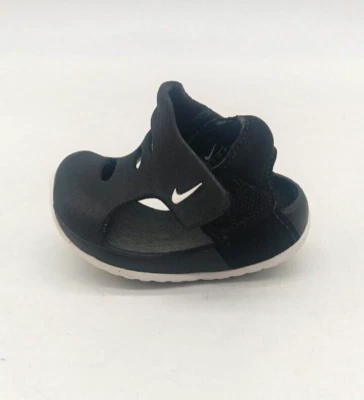 Nike Kids Sunray Protect 3 Sandals DH9465-001 Black w/ White Toddlers 2C-10C - Image 1 of 4