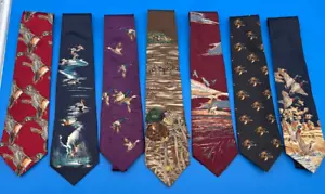 7 Ducks Unlimited Silk Necktie Collection 56" - Picture 1 of 6