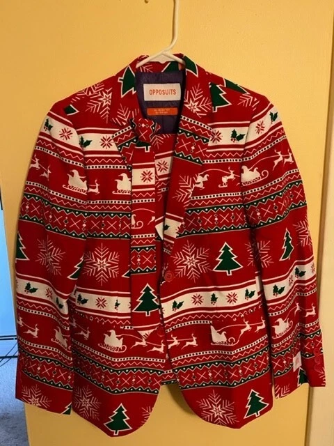 Traje de Navidad OppoSuits 14Y usado una vez Foto 1 de 1
