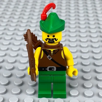 LEGO Dark Forest Forestman 1 Minifigure w/ Quiver and Bow cas285 6046 Vintage - Image 1 of 4