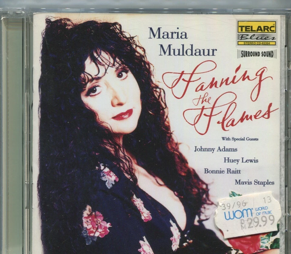 CD Maria Muldaur: Fanning The Flames (Telarc) 1996 feat Huey Lewis Bonnie Raitt. - Bild 1 von 1