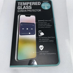 Tempered Glass Screen Protector For iPhone 13, iPhone 13 Pro & iPhone 14 - Picture 1 of 4