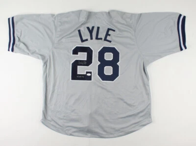 Sparky Lyle Signed Yankees Jersey Inscribed "77 AL Cy Young Award" (JSA COA) - Image 1 of 4