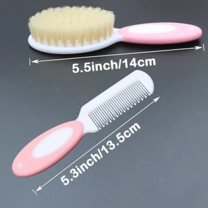 Baby Hair Brush Soft Goat Bristles-Ideal for Cradle Cap-For Newborns & Toddle... - Picture 1 of 1