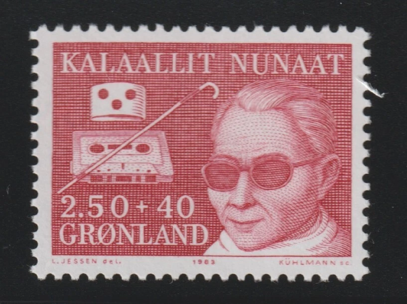 Groenlandia 1983 Sc # B 11 semi postal MNH OG Foto 1 de 1