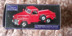 Vintage Replicas Collectible 1953 Red Chevy Motor Corporation Truck 3100 - Picture 1 of 5