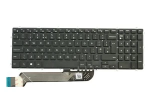 New UK Black Backlit Keyboard for Dell Latitude 3500 3590 No Frame - Afbeelding 1 van 2